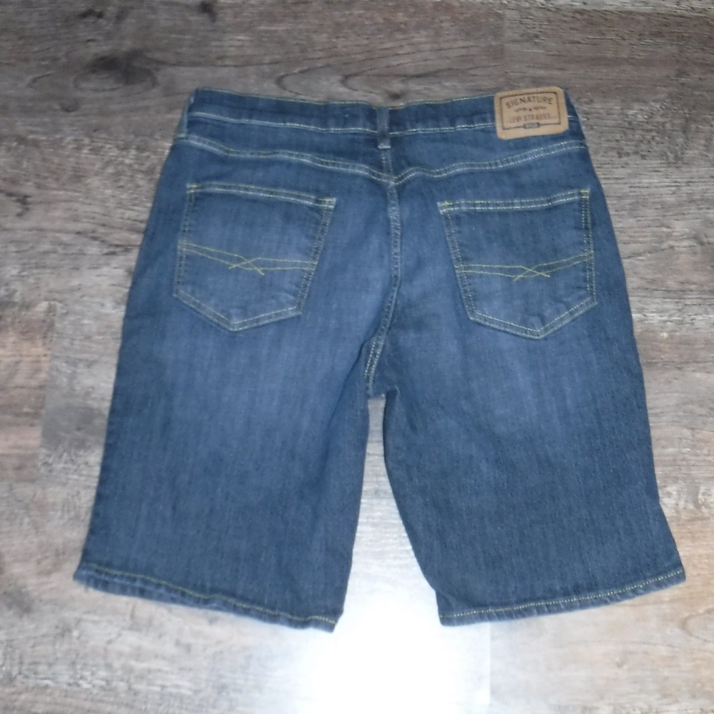 Levi Strauss Signature Gold Denim Shorts Mens Size 34 Blue Jeans Casual - Picture 5 of 6